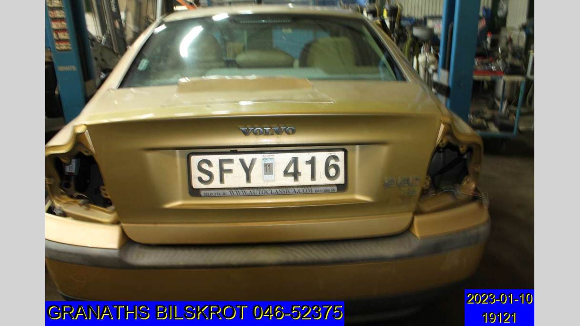 Strålkastare höger - EJ XENON till Volvo S60 [2001-2004] VOLVO R + S60 ...