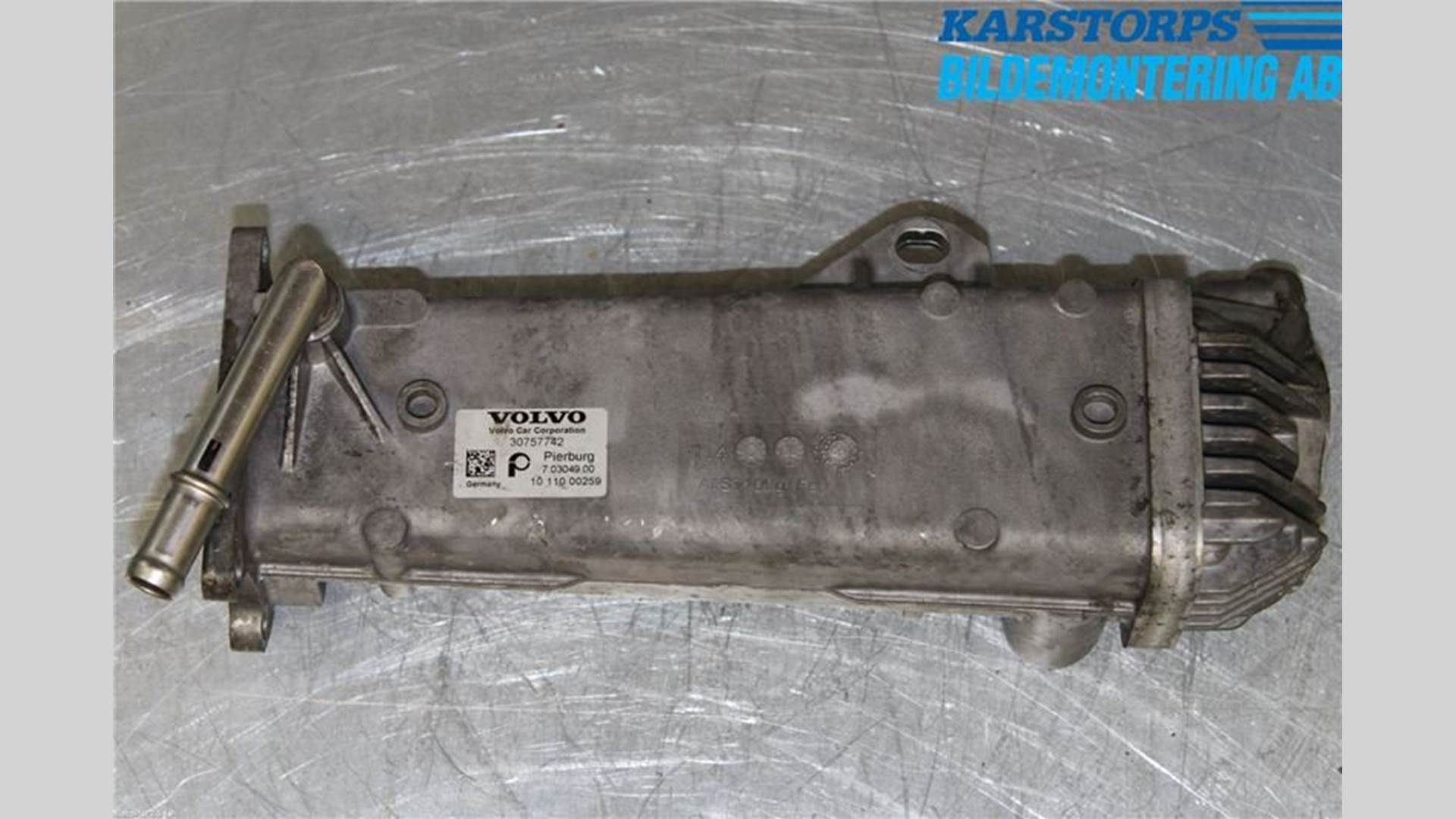 Exhaust cooler - 30757742 for Volvo XC60 [2009-2013] D5 AWD 2,4d  