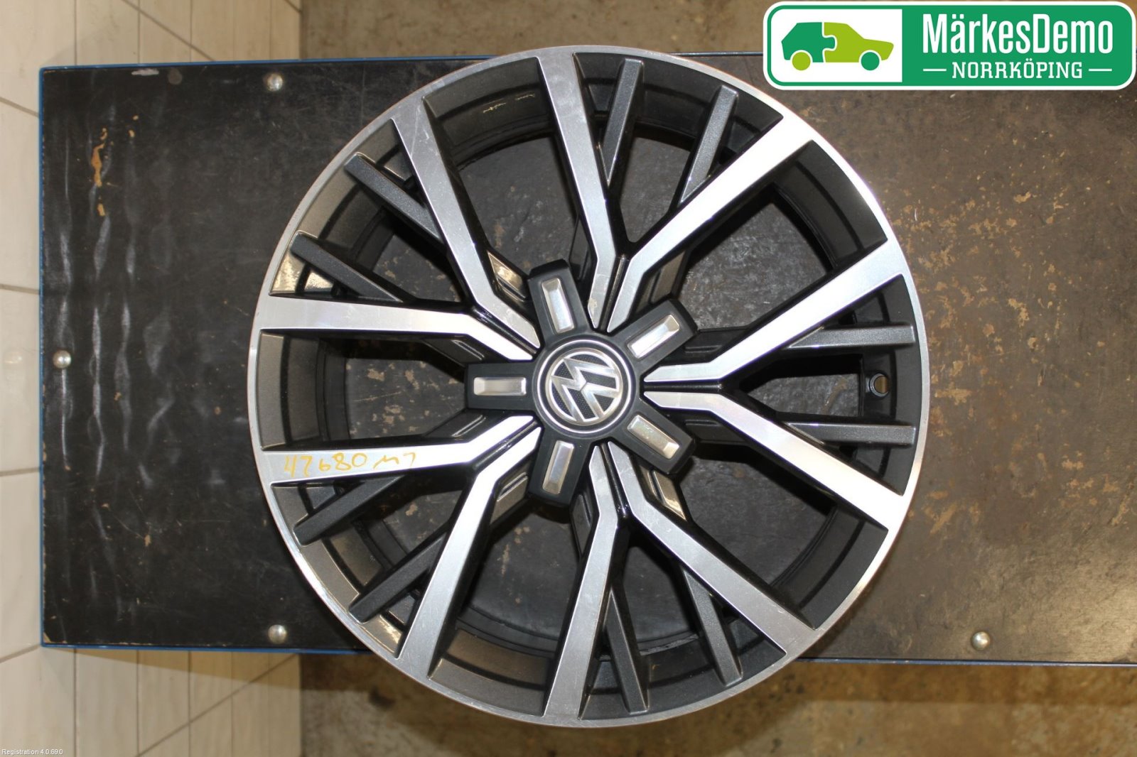 Aluminum rim - 7X17 ET40 TULSA for Volkswagen Tiguan [2016-] Vw
