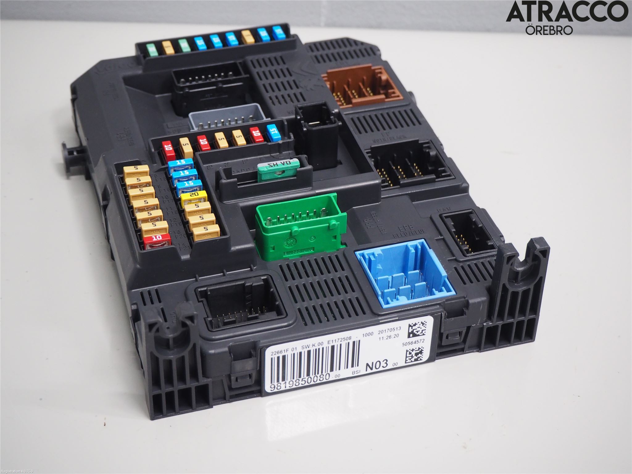 Fuse box - electric centre - BSI-BOX for Peugeot 2008 [2013-] 1,2 