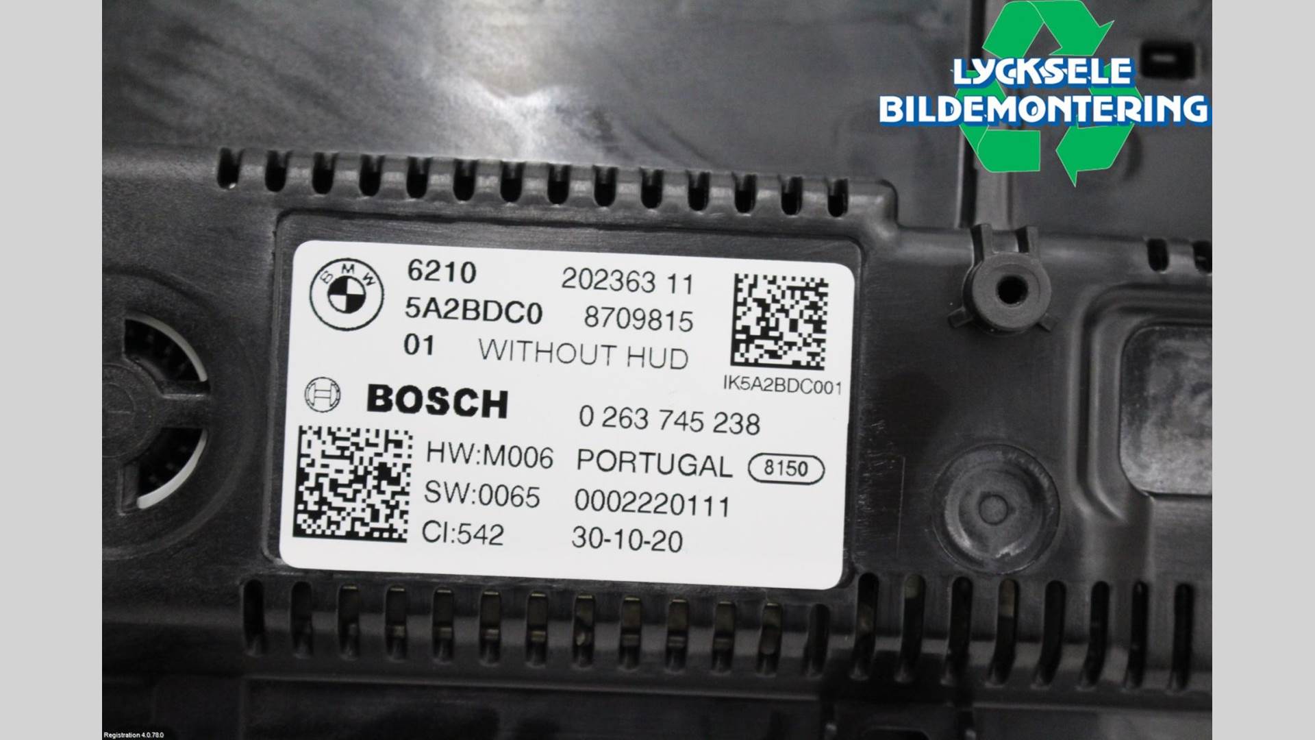 Instrument komb. - Diesel till BMW X3 G01 [2018-] X3 XDRIVE20D (W ...