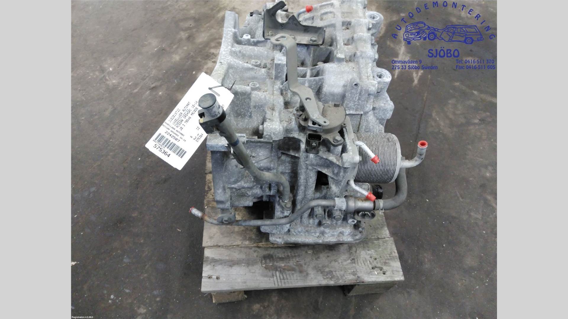 Gearbox automatic 2WD for Nissan Qashqai [20102014] Nissan Qashqai